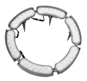 Aluminium haute qualité lentille une paix projecteur couleurs éclairage personnalisé projecteur sol extérieur jardin projecteur - Product Image 4