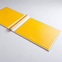 Reliure à vis dissimulée personnalisable avec photo, lot de 2, couverture rigide en tissu, design personnalisé, finition artisanale, ajouter/retirer des pages, produit polyvalent