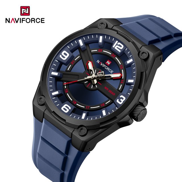 Original Factory NAVIFORCE Watch 9260 New Type Quartz Wristwatch Outdoor Men Luminous Sport Casual Watch