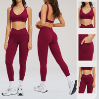 Ensemble de vêtements de sport respirants personnalisés pour femmes : shorts doux, soutien-gorge et tenue de yoga à séchage rapide