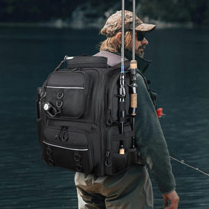 Échantillon gratuit Sac à dos imperméable 900D Sac à dos de randonnée tactique pour la randonnée, le camping, la pêche, la chasse - Product Image 2