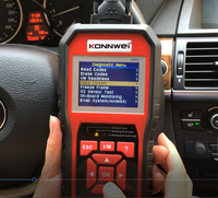 KONNWEI KW850 OBD II 16 פין אוטומטי מחברים רכב דיזל מנוע מנתח obdii סורק 10kit מפעל עבור כל מכוניות