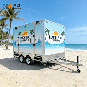 Remolque de Baño Móvil VIP Portátil con Encimera de Mármol para Retiro Ejecutivo y Reuniones al Aire Libre - Product Image 4