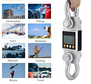 Mạnh mẽ xiềng xích 20t 50t 10t 5t Trọng lượng kỹ thuật số không dây Dyna <span class=keywords><strong>Meter</strong></span> lực kế - Product Image 3