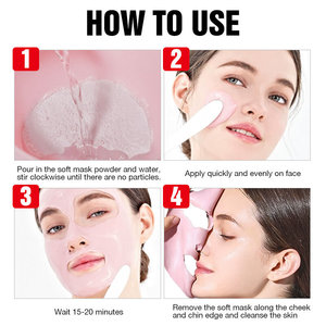 Mascarilla Facial Hidratante Natural Pretty Cowry al por Mayor, Mascarilla <span class=keywords><strong>de</strong></span> Gel Peel Off para <span class=keywords><strong>Mujeres</strong></span> - Product Image 5