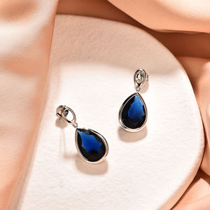 XZY Designer Ear Rings <strong>Pear</strong> Shape Natrual Rhinestone Simple Classical <strong>Pins</strong> 925 Sterling Silver Luxury Women Earrings - Product Image 1