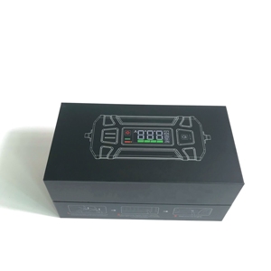 Custom Magnetic Recycled <b>Materials</b> Collapsible Folding Gift Box with Embossing and Ribbon - Product Image 1