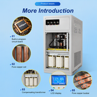 Régulateur de tension industriel 200 Kva 3 phases 380v/400v pour machines CNC et équipements de radiographie