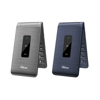 Teléfono móvil con tapa y doble pantalla, Tarjeta Sim Dual, 3G, desbloqueado, 2,8