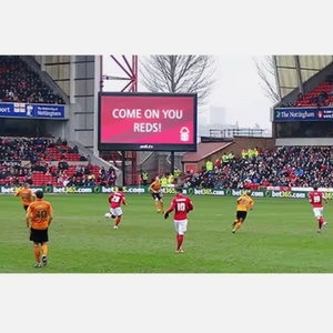 Ngoài trời đầy đủ màu sắc p10mm bóng đá sân vận động bóng rổ dẫn chu vi màn hình hiển thị cho Live Show quảng cáo thể thao - Product Image 1