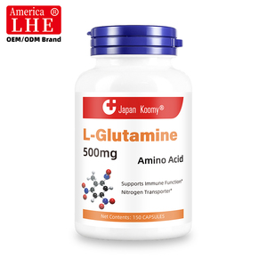 Suplemento de L-Glutamina de Alta Calidad Shecome 500mg para Adultos, Mejora la Inmunidad, Cápsulas de L-Glutamina - Product Image 1