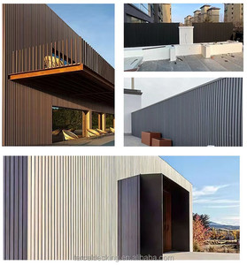 Custom New Technology Wpc Co-extruded Fluted <b>Wall</b> <b>Cladding</b> <b>Panel</b> Outdoor <b>Wall</b> <b>Panel</b> - Product Image 6