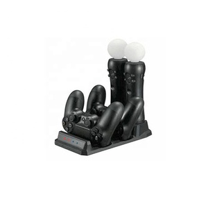 SYTECH เกมคอนโทรลเลอร์Dual USBชาร์<span class=keywords><strong>จ</strong></span>สําหรับPlayStation 4 PS Move 4 in 1 Chargerฐานเกมอุปกรณ์เสริม - Product Image 6
