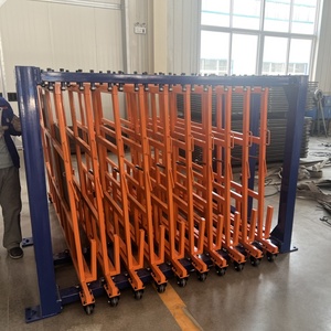 رفوف تخزين متدحرجة للخدمة الشاقة ، رف ورقي من نوع درج فعال لحل المرآب المبتكر لتخزين الورق - Product Image 3