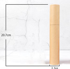 5 kraft paperboard tubes, kraft paper packaging <b>boxes</b>, and <b>round</b> paper containers, all customizable according to your needs - Product Image 2