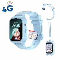 2 en 1 Snap in Out Case 1,83 pulgadas niños Smartwatch teléfono 4G GPS ubicación teléfono celular Sos llamada videollamada para niños y niñas