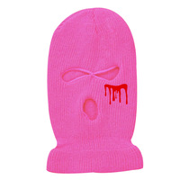 Hip Hop cagoule drôle hiver tricoté masque de Ski pour adultes Halloween vélo cyclisme bonnets chapeaux pour activités de plein air