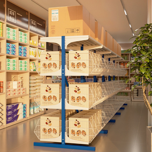 Jigong bán lẻ Kệ tường hiển thị giá siêu thị kệ cửa hàng tiện lợi cho bán lẻ cửa hàng tạp hóa tiện lợi hoặc cửa hàng rượu - Product Image 5