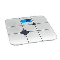 Balance numérique de haute précision 180 kg avec écran LCD, pèse-personne électronique pour la surveillance de la santé à domicile