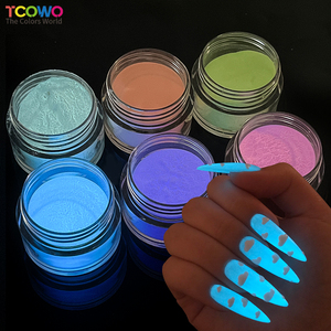 Poudre luminescente à haute luminosité, 8-10 heures <span class=keywords><strong>de</strong></span> phosphorescence, en aluminate <span class=keywords><strong>de</strong></span> strontium des terres rares, pigment <span class=keywords><strong>de</strong></span> revêtement rapide pour lueur dans l'obscurité - Product Image 1