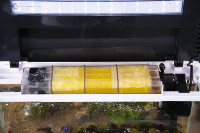 Aquarium ultra blanc uni avec affichage de la température, haute luminosité, filtration supérieure, système d'éclairage à interrupteur tactile, nouvel arrivage 2020