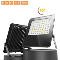 OUTLUX E017 100W Reflector de Alta Calidad para Estadios, Negro, IP65 Impermeable, Reflector LED para Exteriores