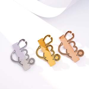Personnalisé gravé votre nom personnalisé LOGO épinglette <span class=keywords><strong>broche</strong></span> pour docteur en acier inoxydable personnalisé <span class=keywords><strong>professionnel</strong></span> broches broches - Product Image 3