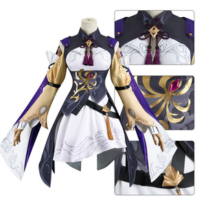 Disfraz de Cosplay de Sushang de Honkai: Star Rail, Vestido Morado con Collar y Cinturón, para Adultos, <span class=keywords><strong>Anime</strong></span> - Product Image 4