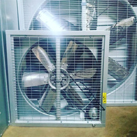 Ventilateur d'extraction pour toute la maison 30 pouces 6 vitesses Ac 220v 380v Construction en acier inoxydable