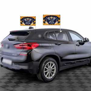 Bandera para Ventana <span class=keywords><strong>de</strong></span> Auto del Día <span class=keywords><strong>de</strong></span> los Muertos Mexicano, 30x45 cm con Asta <span class=keywords><strong>de</strong></span> Plástico <span class=keywords><strong>de</strong></span> 45 cm, Accesorio <span class=keywords><strong>de</strong></span> Exhibición - Product Image 4