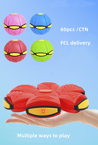 Balles de jouet lumineuses déformables pour enfants, terrain de jeu en plein air, fête <span class=keywords><strong>volant</strong></span> - Product Image 4
