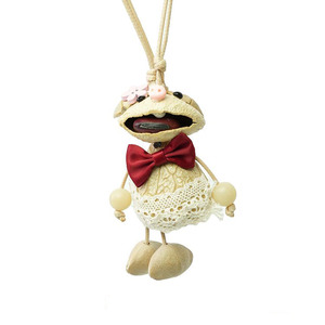 Adorno de Muñeca de Personaje Tejido a Mano con Cáscara de Fruta Natural Personalizada, Múltiples Modelos, Colgante para Bolso, Souvenir, Regalo, Venta al por Mayor para Tiendas - Product Image 5