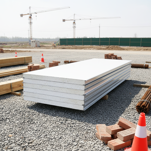 Panneaux sandwich durables en <span class=keywords><strong>polystyrène</strong></span> avec revêtement en acier galvanisé, polyuréthane/PIR/<span class=keywords><strong>laine</strong></span> <span class=keywords><strong>de</strong></span> <span class=keywords><strong>roche</strong></span>/<span class=keywords><strong>laine</strong></span> <span class=keywords><strong>de</strong></span> verre - Product Image 1