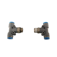 Raccords pneumatiques de haute qualité à connexion rapide 6/8/10/12/14/16 mm, connecteurs pneumatiques, raccords pneumatiques en plastique