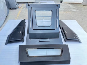 Venta al por mayor, gran oferta: Toldo rígido de acero impermeable de diseño dividido, especial para camionetas <span class=keywords><strong>camper</strong></span> JT <span class=keywords><strong>Gladiator</strong></span> - Product Image 4