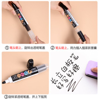 Tableau blanc multi-couleur, effaceur à sec Non toxique, rechargeable, marqueur pour tableau blanc