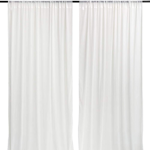 Ventas blancas directas de fábrica, cortinas de fondo drapeadas Wed, cortinas de fondo de techo decorativas tejidas de poliéster Vintage - Product Image 1