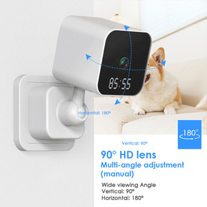 Đồng Hồ Giám Sát Thông Minh Mới 2022 <span class=keywords><strong>Camera</strong></span> IP Âm Thanh 2 Chiều Tầm Nhìn Ban Đêm Wifi V380 <span class=keywords><strong>Camera</strong></span> Mini - Product Image 4