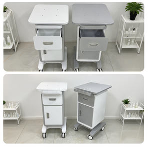 Chariot de salon moderne à 4 roues en métal robuste, prix d'usine, avec machine à cavitation pour spa, hôpital, esthétique - Product Image 2