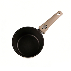 <span class=keywords><strong>Casserole</strong></span> en aluminium forgé épais antiadhésive avec couvercle, poignée amovible, marmite à soupe, <span class=keywords><strong>casserole</strong></span> à lait à <span class=keywords><strong>induction</strong></span>, compatible four, <span class=keywords><strong>sans</strong></span> <span class=keywords><strong>PFOA</strong></span> - Product Image 4