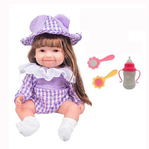 14 pouces réaliste doux silicone vinyle tissu corps réel enfant en bas âge poupée garçon fille jouet réaliste nouveau-né bébé <span class=keywords><strong>reborn</strong></span> poupées - Product Image 3