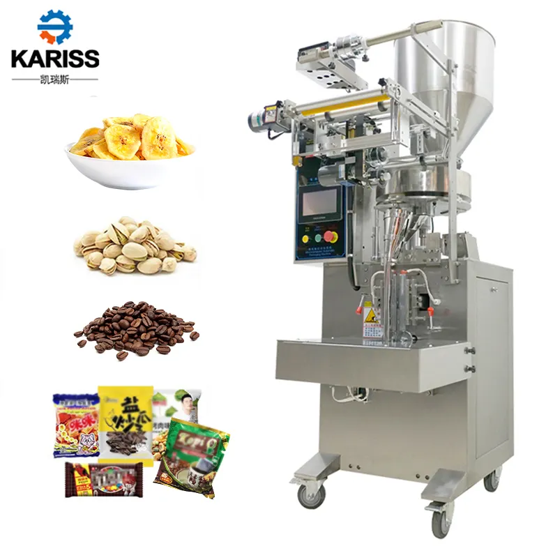 Промышленная упаковочная машина для сухих фруктов по заводской цене, Вертикальная Упаковка Арахиса, кофейных зерен, орехов, миндаля, упаковочная машина