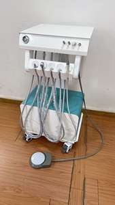 歯科用インナー550Wコンプレッサーモーターとクリニック用フルセット器具付き獣医歯口治療最新モバイルユニット - Product Image 6