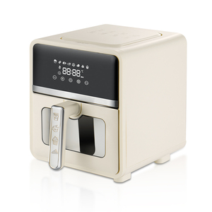 Friggitrice ad Aria RAF R.5390 5.0L 1400W con Finestra di Visualizzazione Elettronica, Pannello Icone Cibo, da 80 a 200°C, 60 Minuti, Flusso d'Aria a 360°, per Uso Domestico - Product Image 3