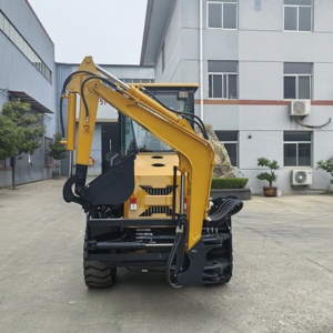 Fabbrica diretta nuova 4x4 Mini terne escavatore motore Diesel CE EPA certificato - Product Image 3