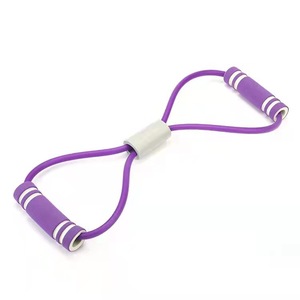 Bande de résistance en forme de 8, 96 cm de long, pour l'ouverture des épaules, le remodelage du dos, le yoga, les étirements et les exercices de fitness - Product Image 5