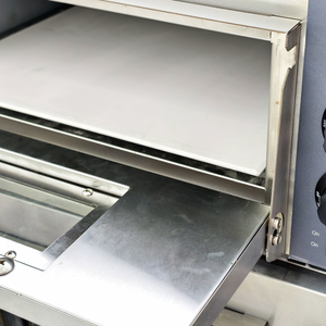 Промышленная печь для выпечки с циркуляцией горячего воздуха, 2000 Вт, нержавеющая сталь, 110В/220В, для ресторанов, гарантия <span class=keywords><strong>3</strong></span> года - Product Image 3