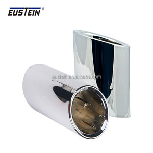 18307594919 EUSTEIN, accesorios cromados de acero inoxidable, silenciador de escape, cubierta embellecedora de tubo trasero para <span class=keywords><strong>BMW</strong></span> F06 F07 F10 F20 F23 F30 E87 - Product Image 1