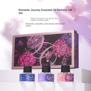 <span class=keywords><strong>Coffret</strong></span> Cadeau de Parfums Liquides aux Huiles Essentielles « Voyage Romantique Transfrontalier » – <span class=keywords><strong>Parfum</strong></span> Pêche Longue Durée, Arôme Frais, Fragrance Féminine Exclusive - Product Image 2
