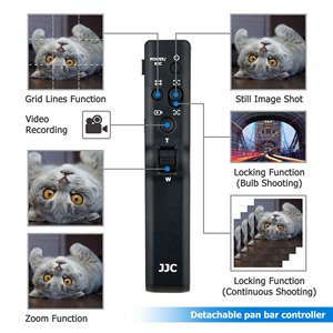JJC Trépied télécommandé VCT-VPR1 pour appareils photo et caméscopes <span class=keywords><strong>Sony</strong></span> Remplacement multi-bornes - Product Image 3